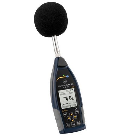 PCE INSTRUMENTS Class 1 Sound Level Data Logger, With GPS PCE-432